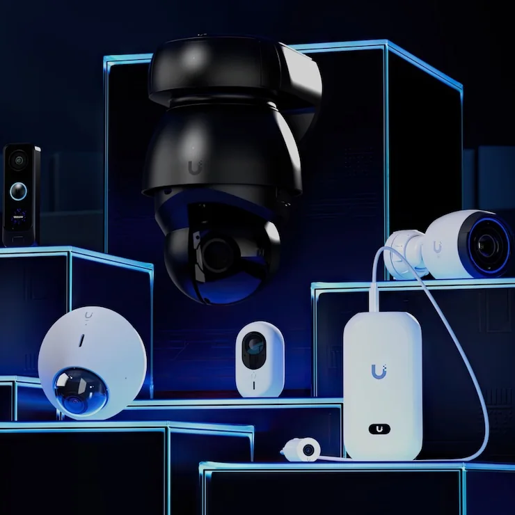 Ubiquiti UniFi surveillance cameras and security devices