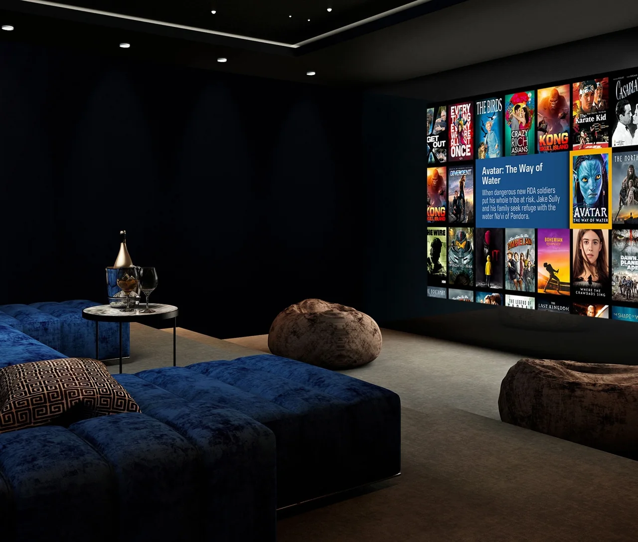 Home Theater and Golf Simulators residential technology
